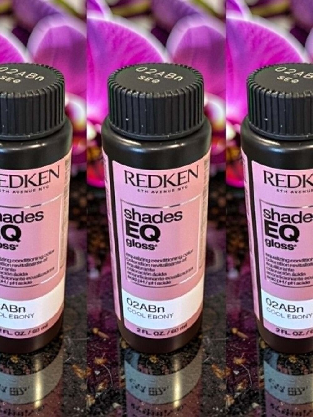 Redken Shade EQ Gloss 02ABn Cool Ebony 2 oz 02ABn Cool Ebony_ 3 units